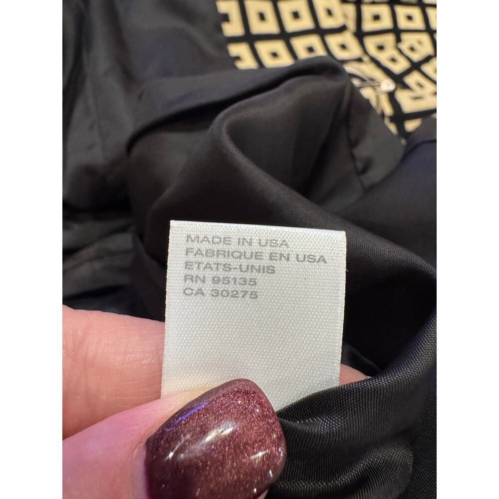 Lafayette 148 New York Women’s Work Dress Blazer Jacket Cream Black Buttons 12 - Picture 5 of 12